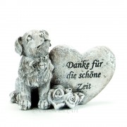 Trauerfigur für Ihre Tiere mit Aufschrift 10-11x13-15cm