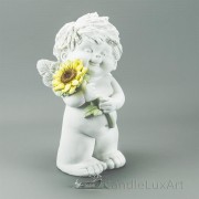 Engel Igor Sommer Sonnenblumestehend Blume oben 23cm