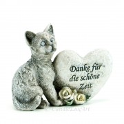 Trauerfigur für Ihre Tiere mit Aufschrift 10-11x13-15cm