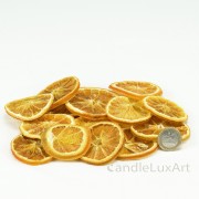 Dekoration echte Orangenscheiben 50g - Natur
